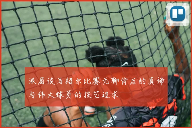 浓眉谈马绍尔比赛无聊背后的真谛与伟大球员的技艺追求